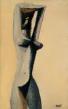 Frantisek Tichy, The White Black Woman, 1947, oil on canvas