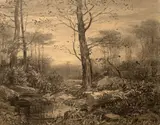 Julius Mařák, Forest Pool