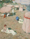 Tavík František Šimon, The Beach in Concarneau