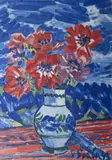 Václav Špála, Bouquet in a Painted Jug
