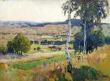 Ota Bubeníček, From the Písek region, 1910, oil on cardboard
