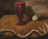 Josef Liesler, Still Life with Cup and Rope
