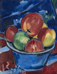 Václav Špála, Still Life with Apples, 1933, oil on canvas