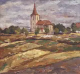 Vincenc Beneš, Church in Lomnice