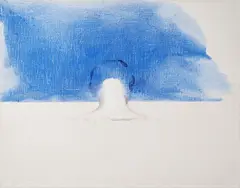 Jan Merta, Marina Bowed, 1995, oil on canvas