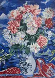 Peonies by Václav Špála, 1938, oil on canvas, sold Dec 2019