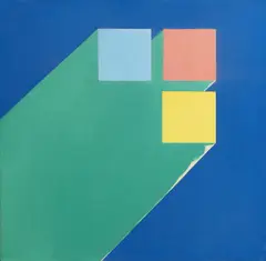 Theodor Pištěk, Airshow, 1973, oil on canvas
