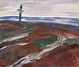 Jindřich Prucha, Good Friday, 1911, oil on canvas
