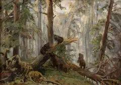 Ivan Šiškin, Morning in the Pine Forest, 1889, oil on canvas