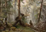 Ivan Šiškin, Morning in the Pine Forest, 1889, oil on canvas