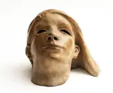 Otto Gutfreund, Girl's head with flowing hair