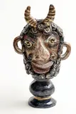 Jan Kutálek, Bakchus, 1975, glazed ceramics