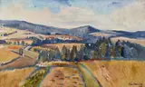 Jan Slavíček, Landscape from Orlicke Mountains