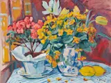 Vincenc Beneš, Still Life in Studio