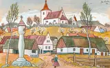 Josef Lada, Spring Path into the Village