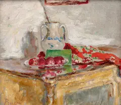 Jindřich Prucha, Easter Still Life, around 1913, oil on canvas