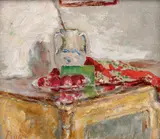 Jindřich Prucha, Easter Still Life, around 1913, oil on canvas