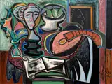 Emil Filla, Still Life with a Mandolin