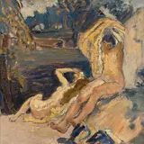 Jan Preisler, Bathing