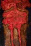 Jan Koblasa, Emotional Life III, 1965, mixed technique (oil and nitro laquer) on hardboard