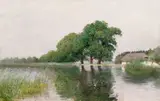 Václav Jansa, Paddler´s Lonely Cottage near Písek