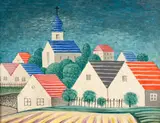 Jan Zrzavý, Small Czech Town