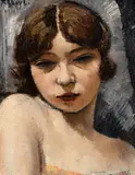 František Zdeněk Eberl, Portrait of a Woman, 1925 –1926, oil on canvas