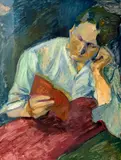 Emil Filla, The Reader