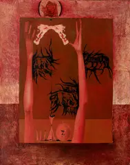 Josef Lehoučka, Hands, 1968, oil on canvas
