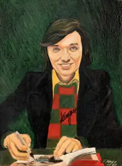 Scott F. Hess, Karel Gott, 1975, oil on canvas