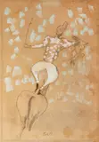Frantisek Tichy, Circus Artist on a Horse