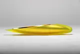 Rudolf Burda, SUN SHIP, 2020, object (hand blown uranium glass, gold leaf)