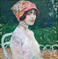 František Kupka, The Pink Head, 1907–1909, oil on canvas