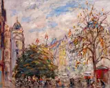 Vincenc Beneš, Autumn on the Wenceslas Square