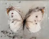 Jakub Špaňhel, The Large White, 2020, mixed media (acrylic, pigment) on canvas