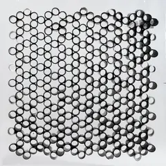 Zdeněk Sýkora, Symmetrical Structure, 1968, object (novodur, plexi glass)