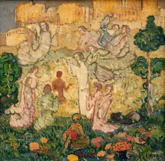Josef Vácha, Fairytale, 1914, oil on canvas