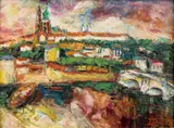 Jan Bauch, A View of Hradčany