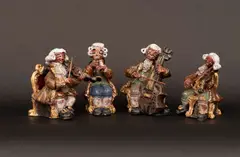 Jan Kutálek, Quartet, 1983, glazed ceramics
