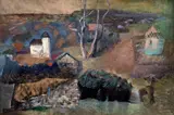 Ivan Gruber, Familiar Place, 1970s, oil on canvas