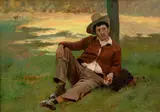 Václav Brožík, Midday Break