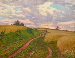 Bohuslav Dvořák, Summer Afternoon, 1935, oil on canvas