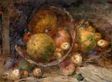 Oldřich Blažíček, Big Still Life with Pumpkins