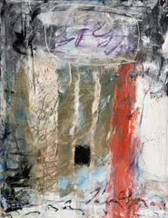 Jan Kotik, Shape, 1964, oil on canvas