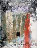 Jan Kotik, Shape, 1964, oil on canvas