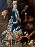 Josef Liesler, Baudelaire's Mistress, 1943, oil on canvas