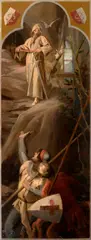 Maximilian Pirner, Historical Scene, before 1880, oil on cardboard