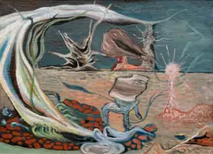 František Janoušek, The Painting, 1940–1942, oil on canvas