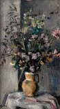Václav Rabas, Bouquet, 1950, oil on canvas