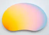 Jan Kaláb, Varped Sunset 032021, 2021, acrylic on canvas